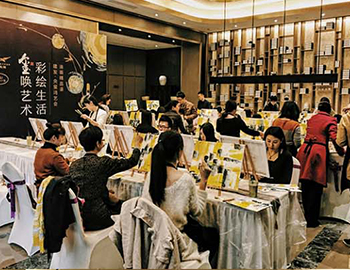 【央璽】“璽喚藝術(shù)，彩繪生活” 油畫體驗(yàn)課圓滿落幕